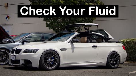 e93 convertible top maintenance